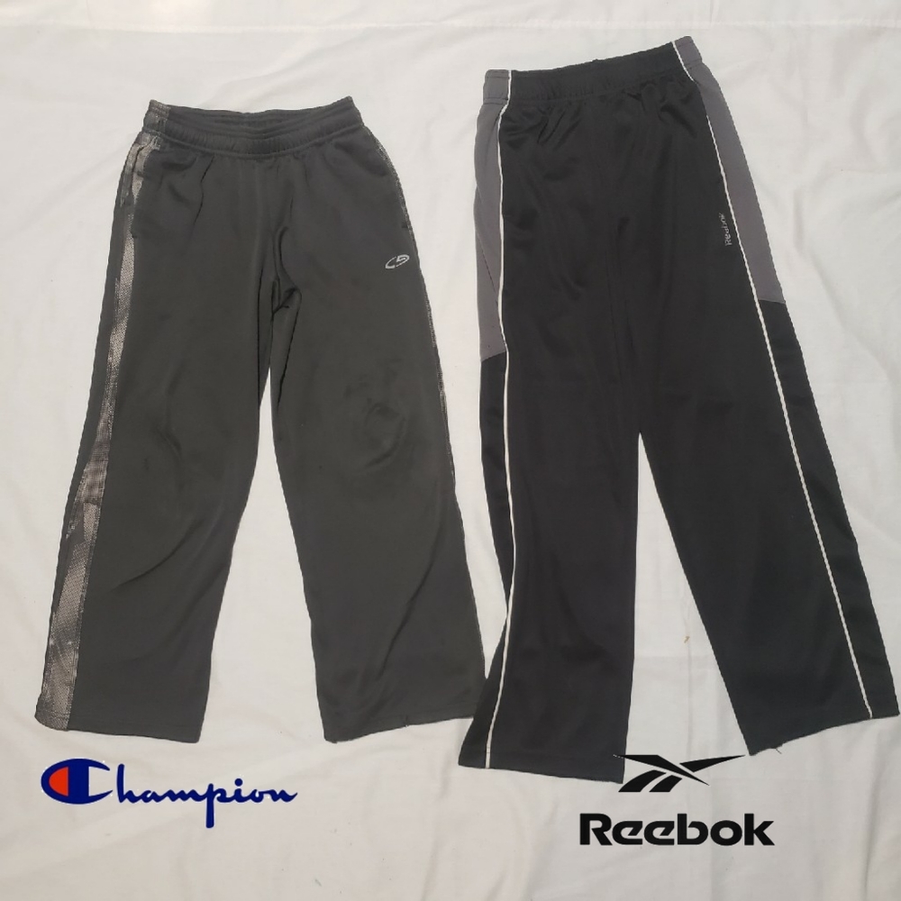 🛍2/$10 Reebok & Champion Joggers lot as is